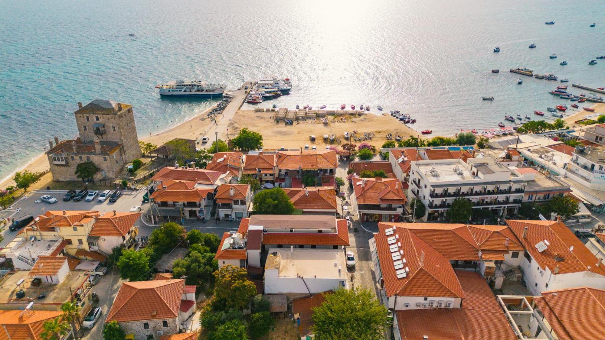 Athos Guest House Pansion Уранополис Экстерьер фото
