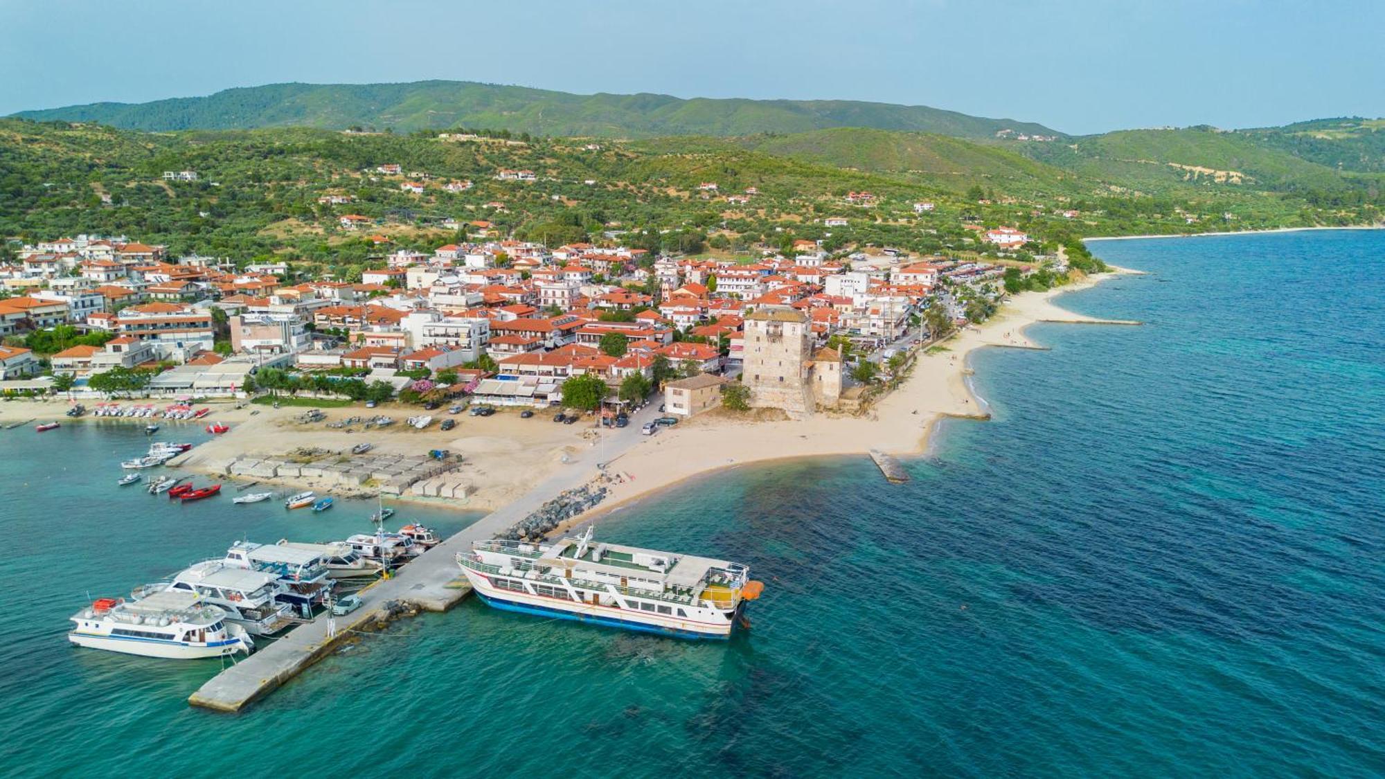 Athos Guest House Pansion Уранополис Экстерьер фото